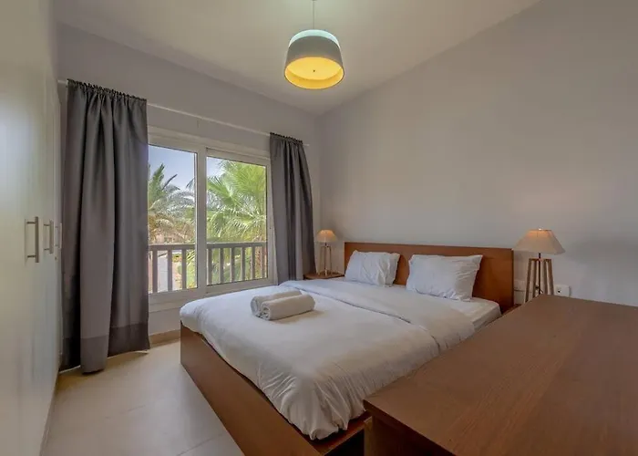 Peaceful 2-bedroom In Waterside, El Gouna. Pool & Lagoon *