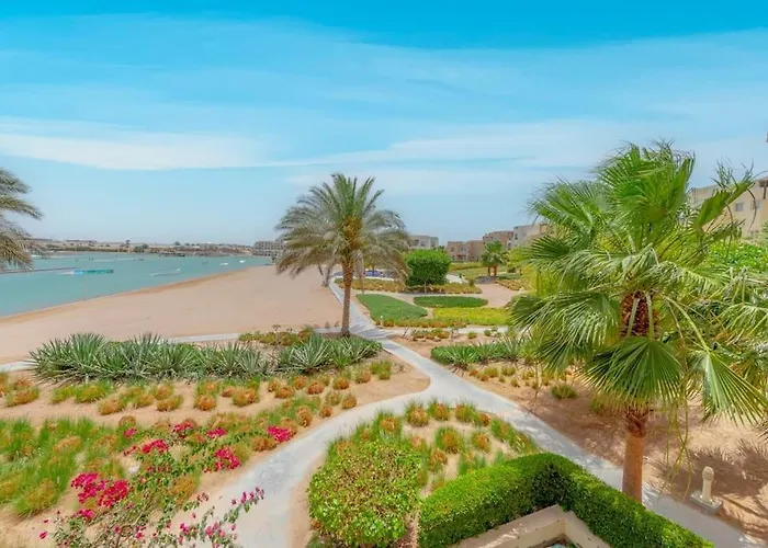 Peaceful 2-bedroom In Waterside, El Gouna. Pool & Lagoon *
